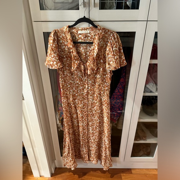 The Daisy Dress | Terracotta Meadow | Size Large - Picture 2 of 3